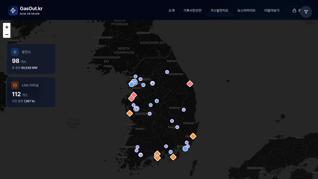 전국 발전소 모니터링